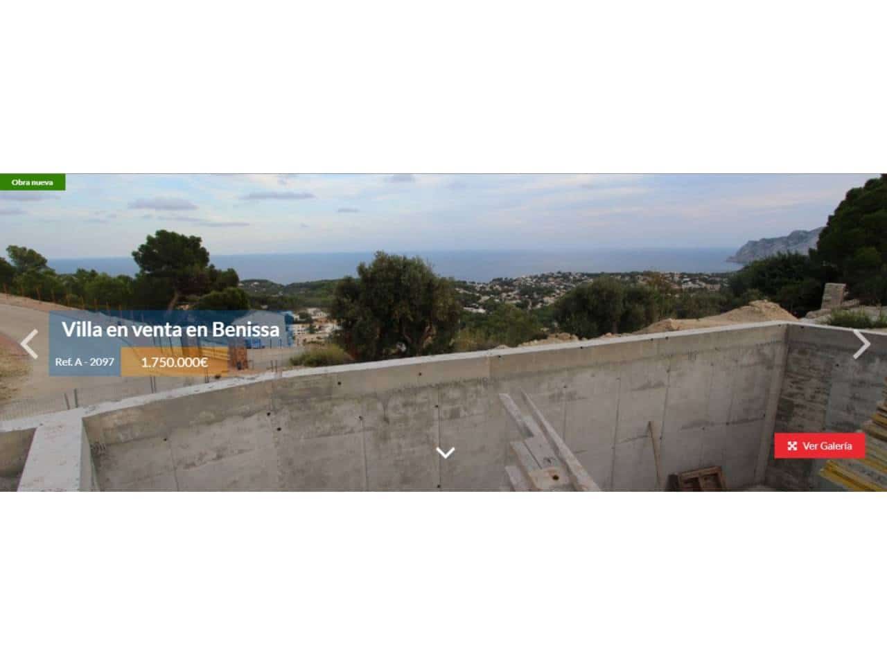 4 bedroom Villa for sale in Calpe / Calp with pool garage - € 1,750,000 (Ref: 4346346)