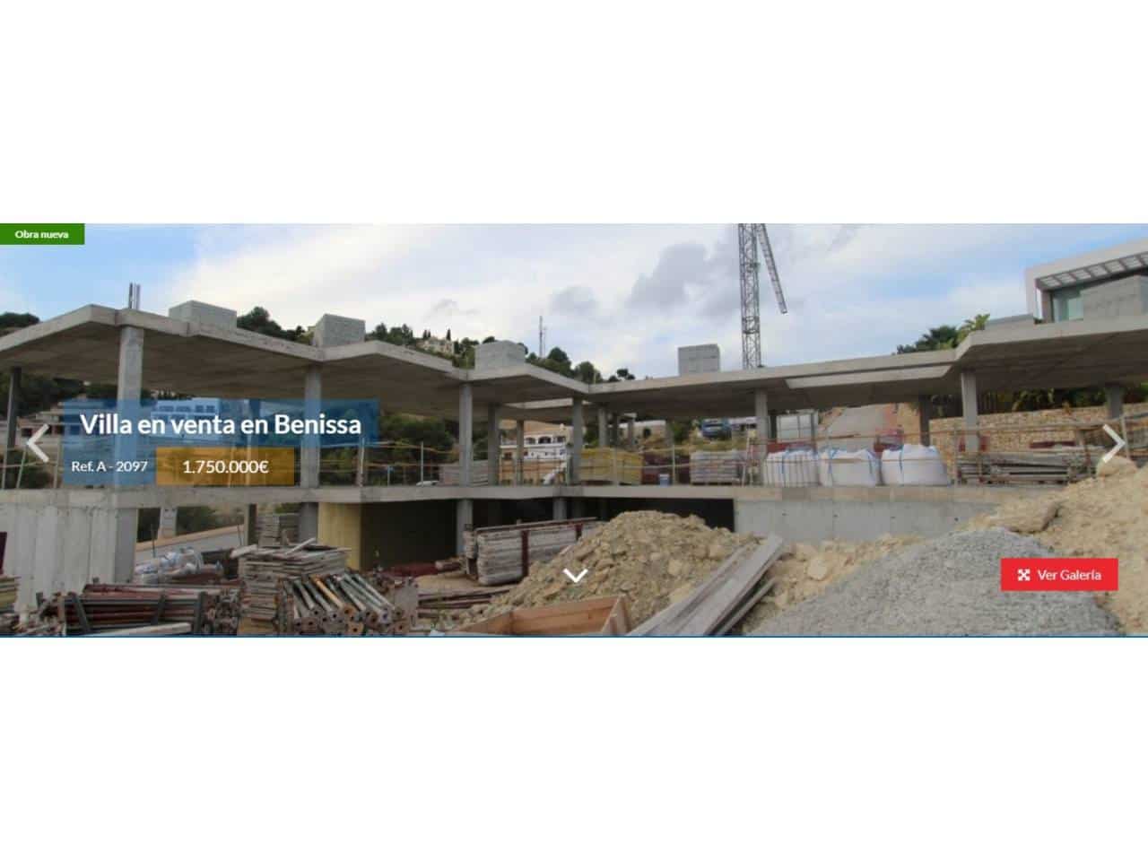 4 bedroom Villa for sale in Calpe / Calp with pool garage - € 1,750,000 (Ref: 4346346)