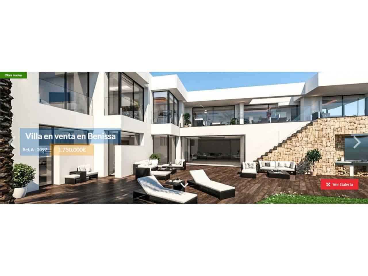 4 bedroom Villa for sale in Calpe / Calp with pool garage - € 1,750,000 (Ref: 4346346)