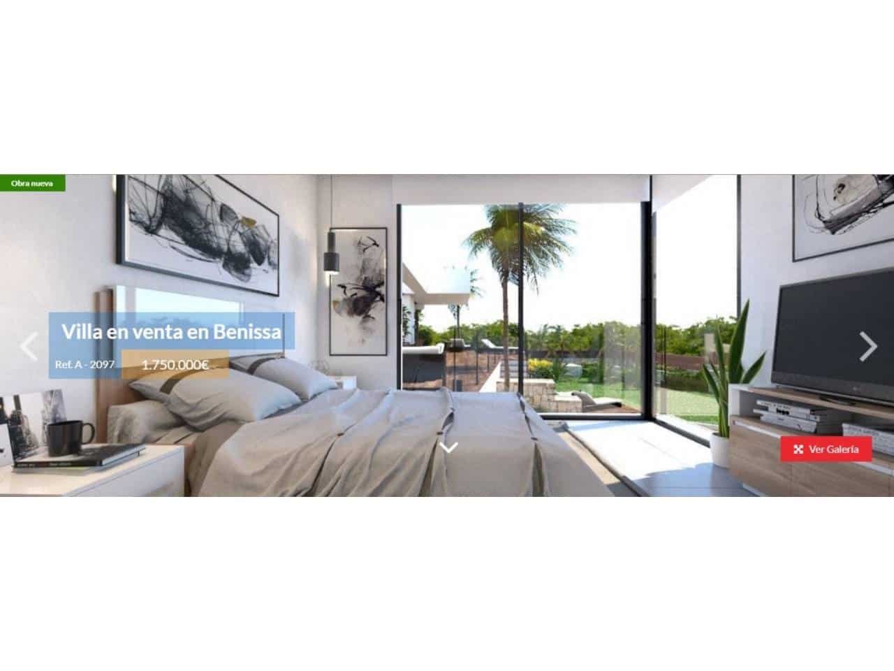 4 bedroom Villa for sale in Calpe / Calp with pool garage - € 1,750,000 (Ref: 4346346)