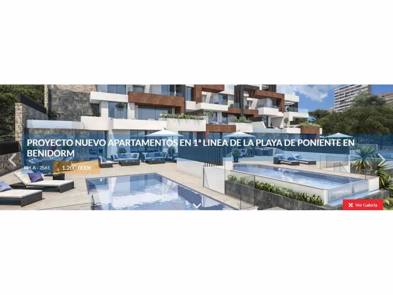 3 quarto Apartamento para venda em Benidorm com piscina garagem - 1 200 000 € (Ref: 4346351)