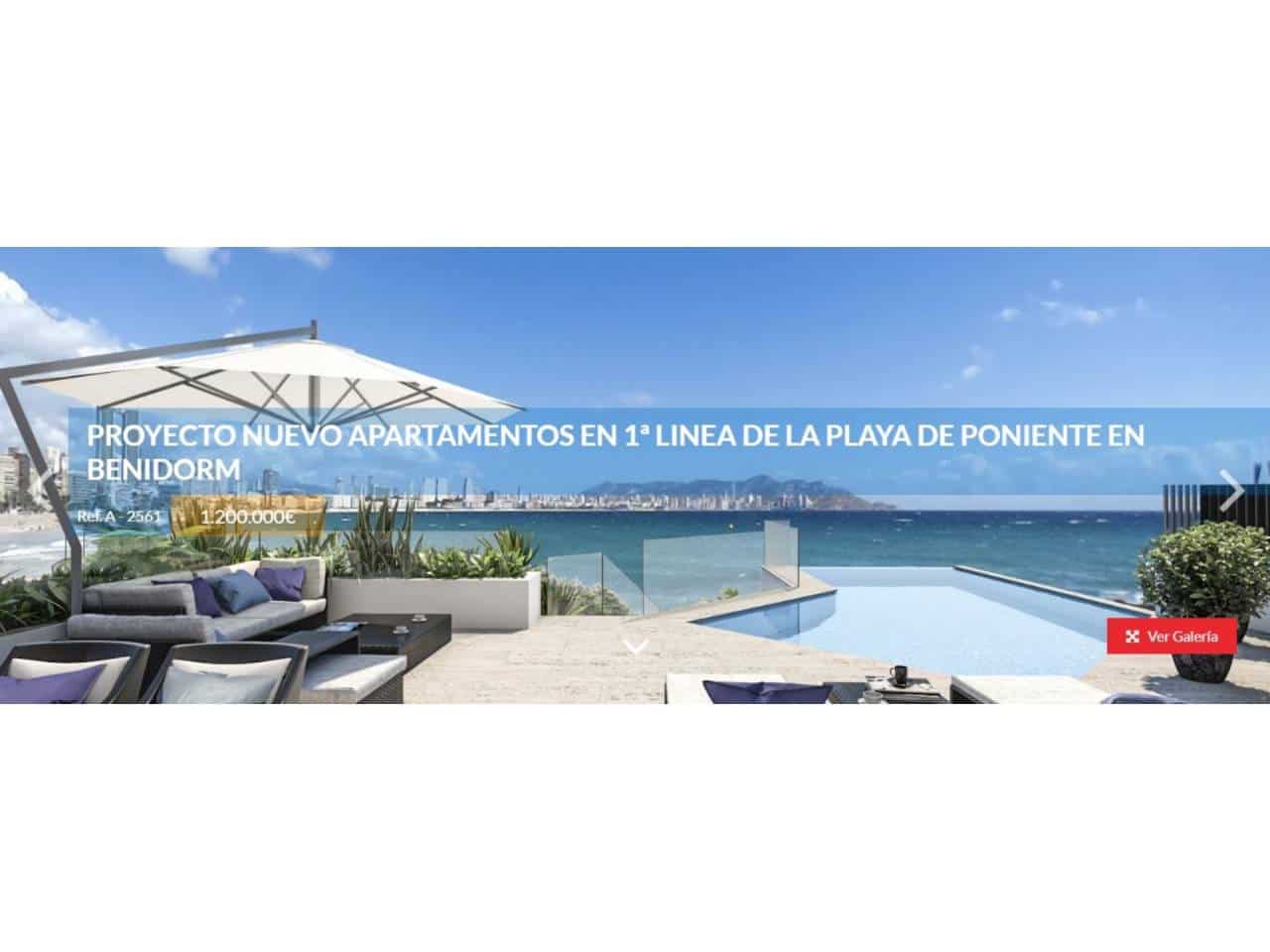 3 quarto Apartamento para venda em Benidorm com piscina garagem - 1 200 000 € (Ref: 4346351)