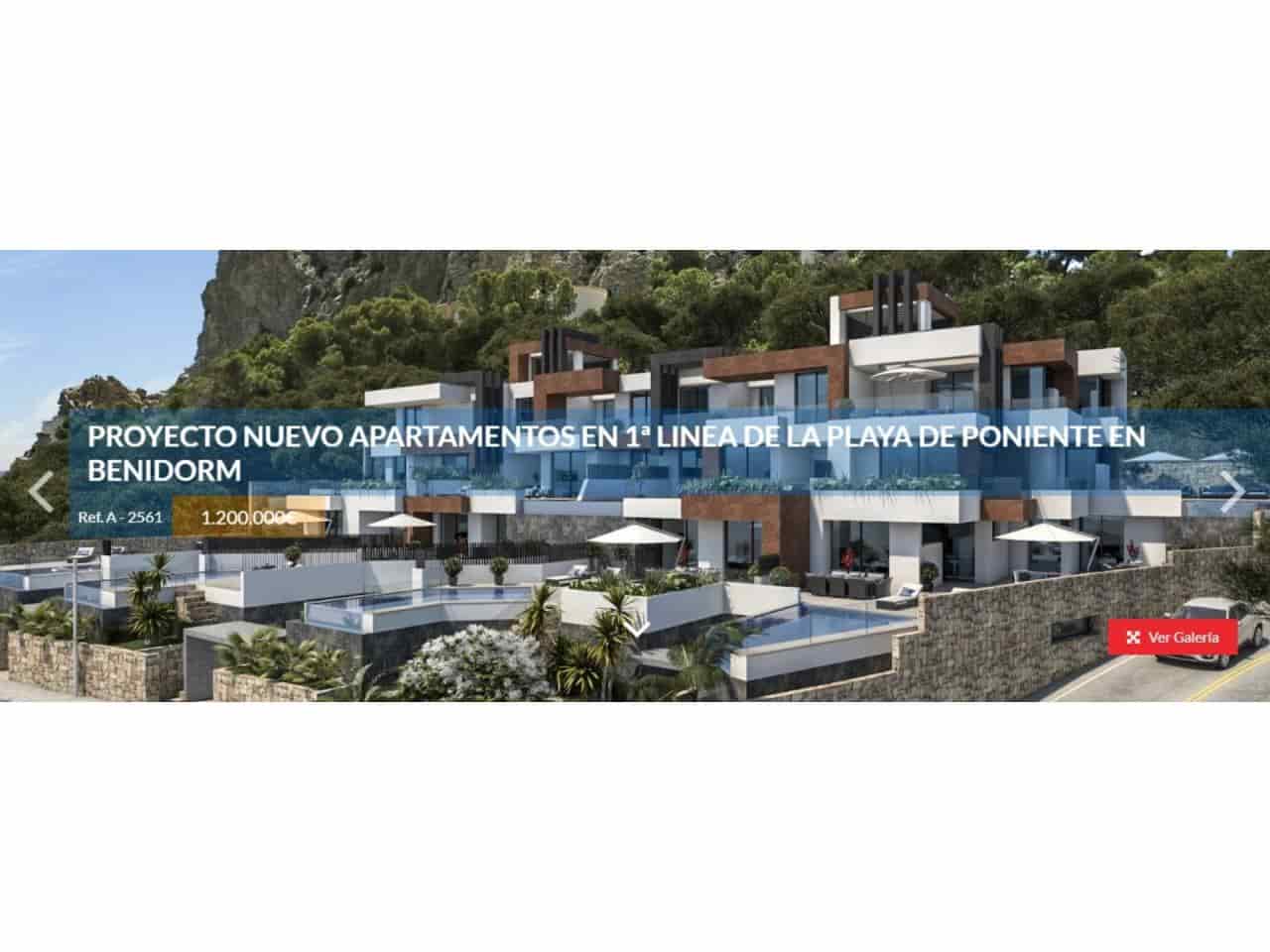 3 quarto Apartamento para venda em Benidorm com piscina garagem - 1 200 000 € (Ref: 4346351)