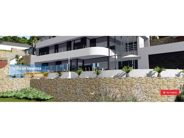 4 soverom Villa til salgs i Cometa - Carrió, Calpe / Calp med svømmebasseng garasje - € 1 750 000 (Ref: 4346353)