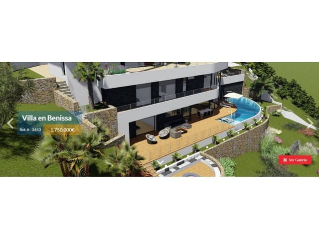 4 soverom Villa til salgs i Cometa - Carrió, Calpe / Calp med svømmebasseng garasje - € 1 750 000 (Ref: 4346353)