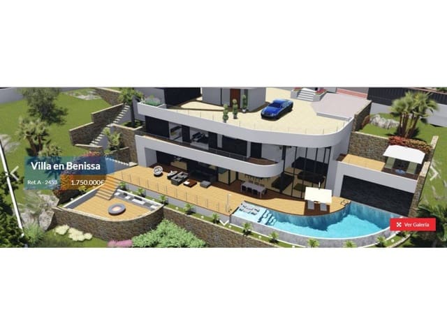 4 soverom Villa til salgs i Cometa - Carrió, Calpe / Calp med svømmebasseng garasje - € 1 750 000 (Ref: 4346353)