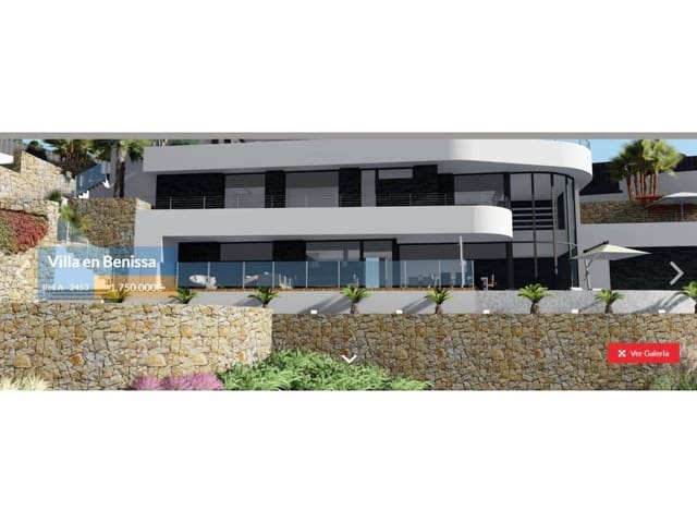 4 soverom Villa til salgs i Cometa - Carrió, Calpe / Calp med svømmebasseng garasje - € 1 750 000 (Ref: 4346353)