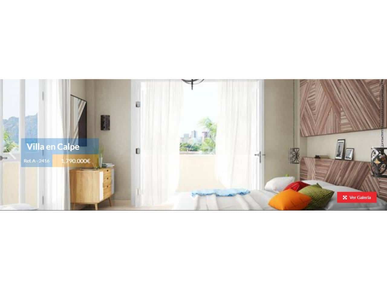 6 camera da letto Villa in vendita in Calpe / Calp con piscina garage - 1.790.000 € (Rif: 4346355)