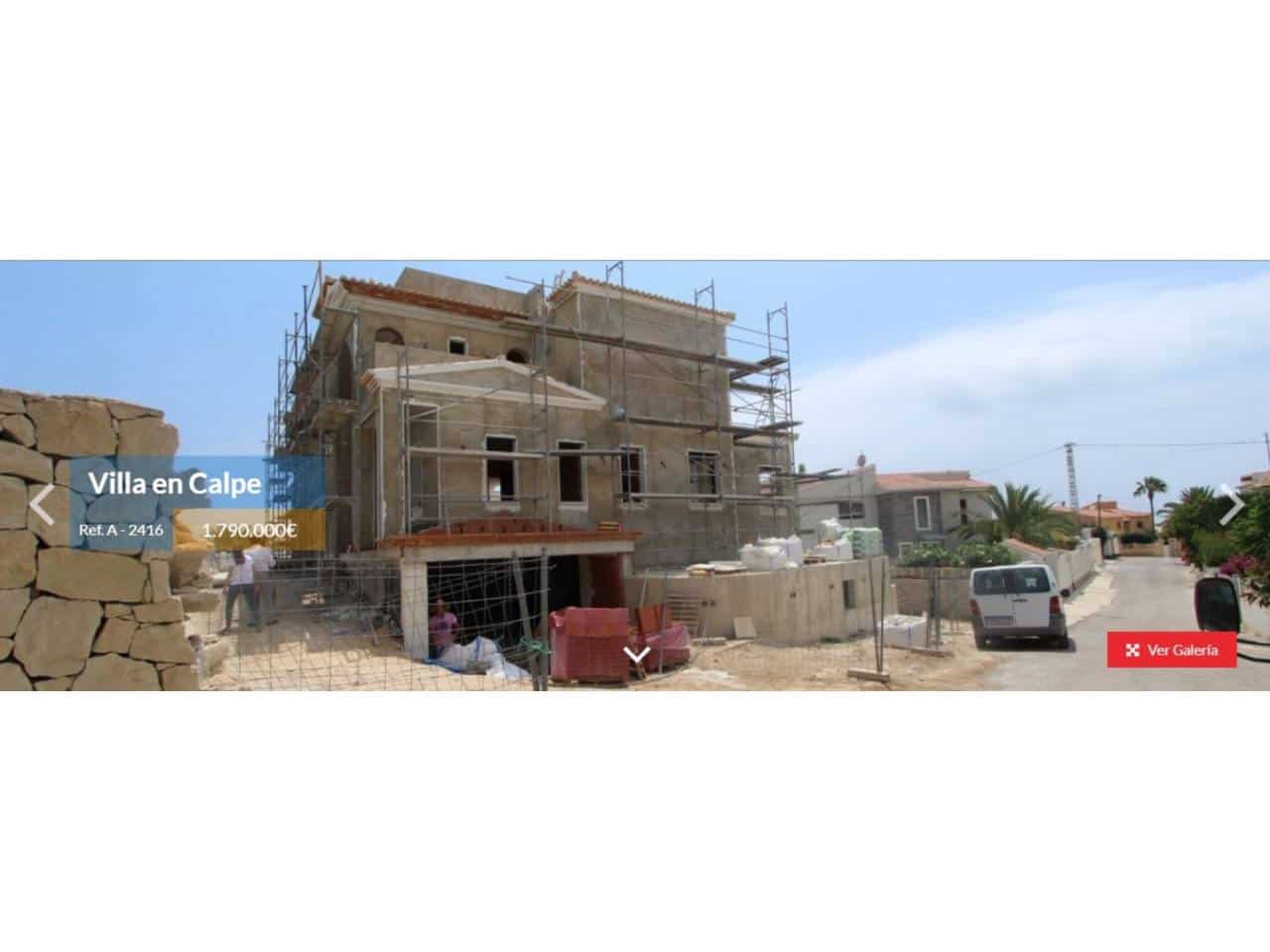 6 camera da letto Villa in vendita in Calpe / Calp con piscina garage - 1.790.000 € (Rif: 4346355)