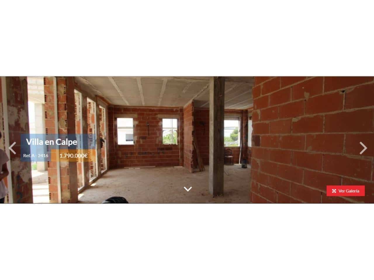 6 camera da letto Villa in vendita in Calpe / Calp con piscina garage - 1.790.000 € (Rif: 4346355)