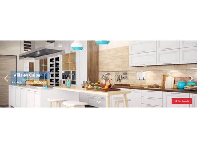 6 camera da letto Villa in vendita in Calpe / Calp con piscina garage - 1.790.000 € (Rif: 4346355)