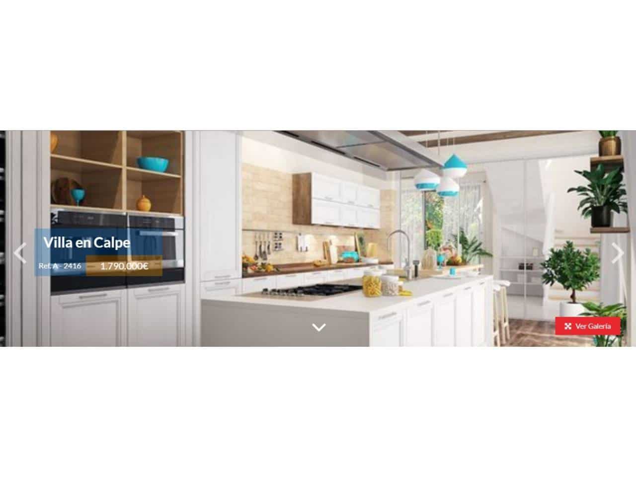 6 camera da letto Villa in vendita in Calpe / Calp con piscina garage - 1.790.000 € (Rif: 4346355)