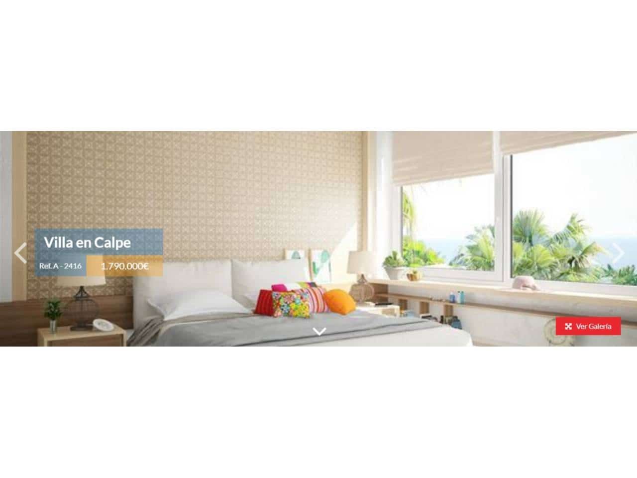 6 camera da letto Villa in vendita in Calpe / Calp con piscina garage - 1.790.000 € (Rif: 4346355)