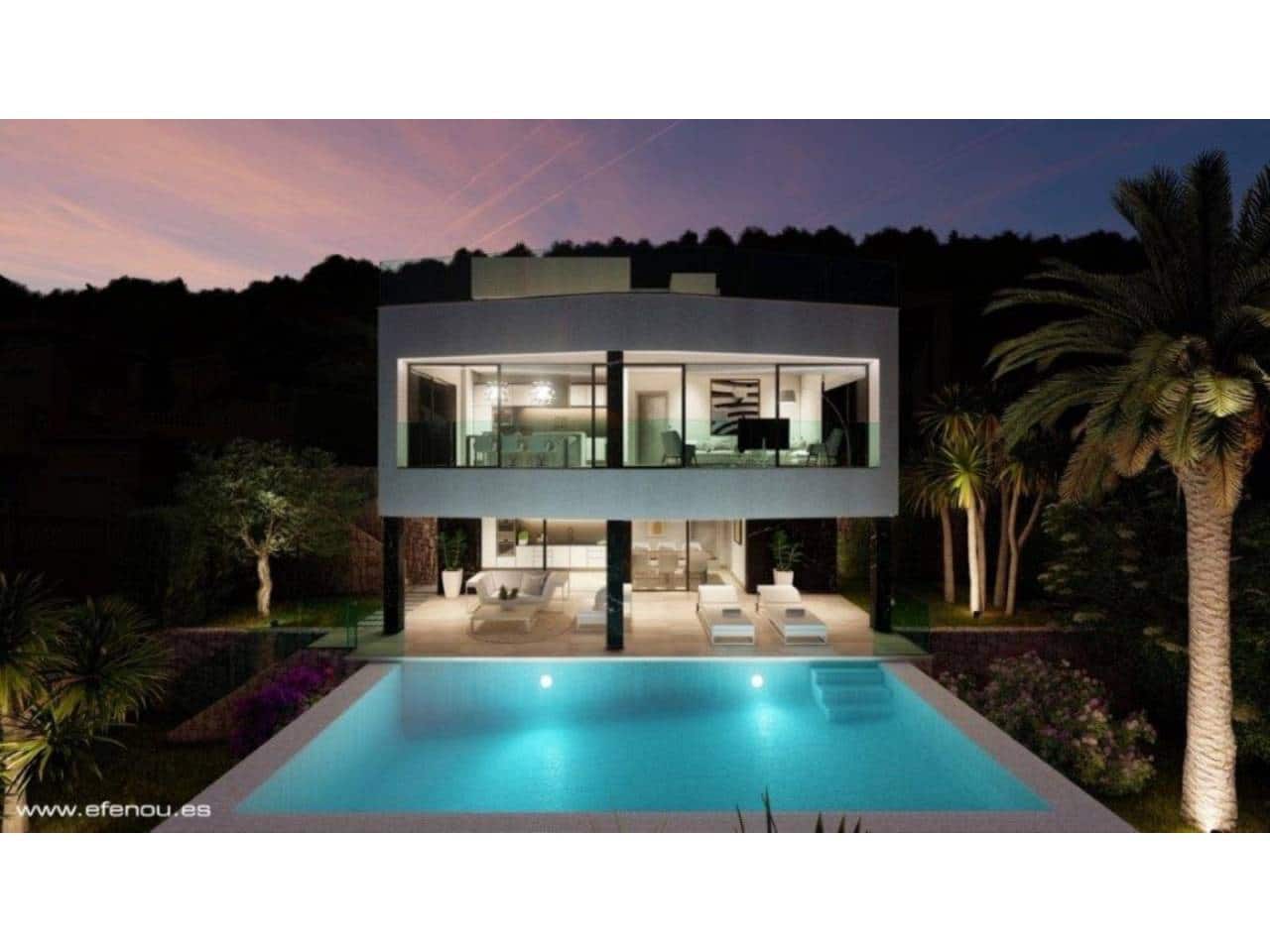 Chalet de 3 habitaciones en Calpe / Calp en venta con piscina garaje - 1.250.000 € (Ref: 5774204)