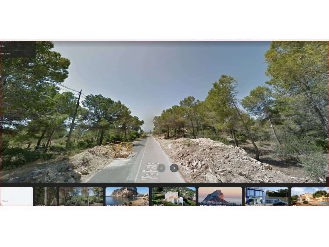 Byggetomt til salgs i Calpe / Calp - € 1 150 000 (Ref: 6024637)