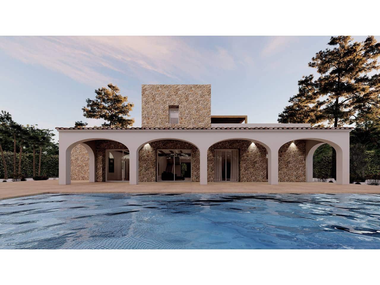 4 quarto Moradia para venda em Benissa com piscina garagem - 1 200 000 € (Ref: 6804847)