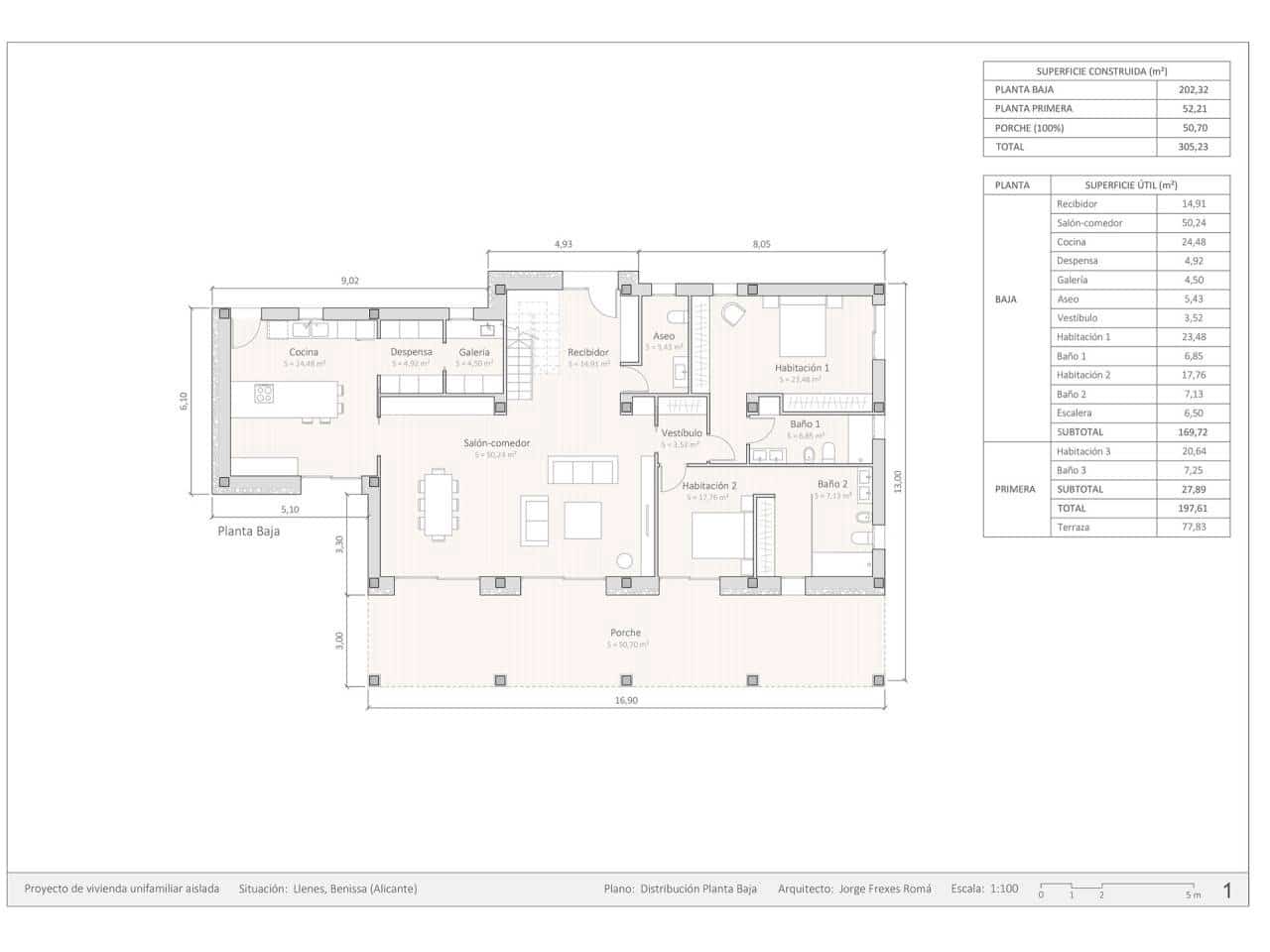 4 quarto Moradia para venda em Benissa com piscina garagem - 1 200 000 € (Ref: 6804847)