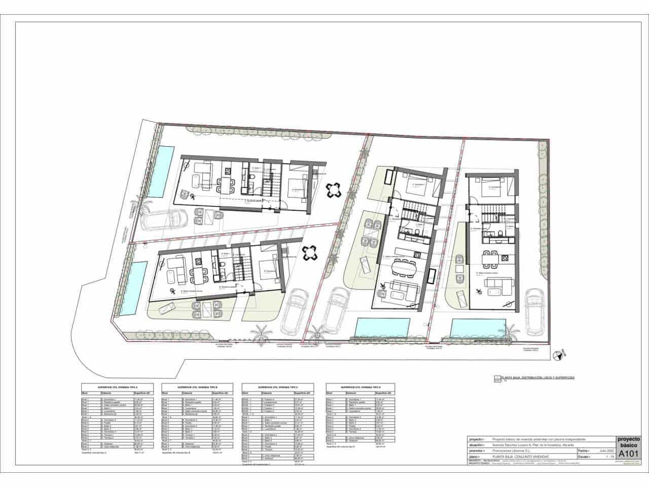 3 chambre Villa/Maison à vendre à Pilar de la Horadada avec piscine - 645 000 € (Ref: 7517807)