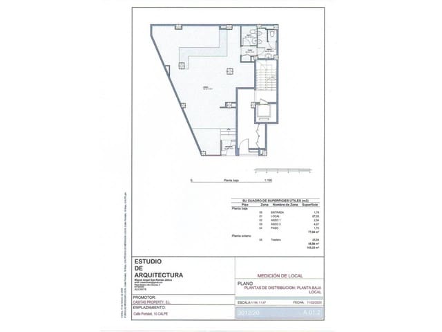 Kommersiell til salgs i Pueblo, Calpe / Calp - € 110 000 (Ref: 7778858)