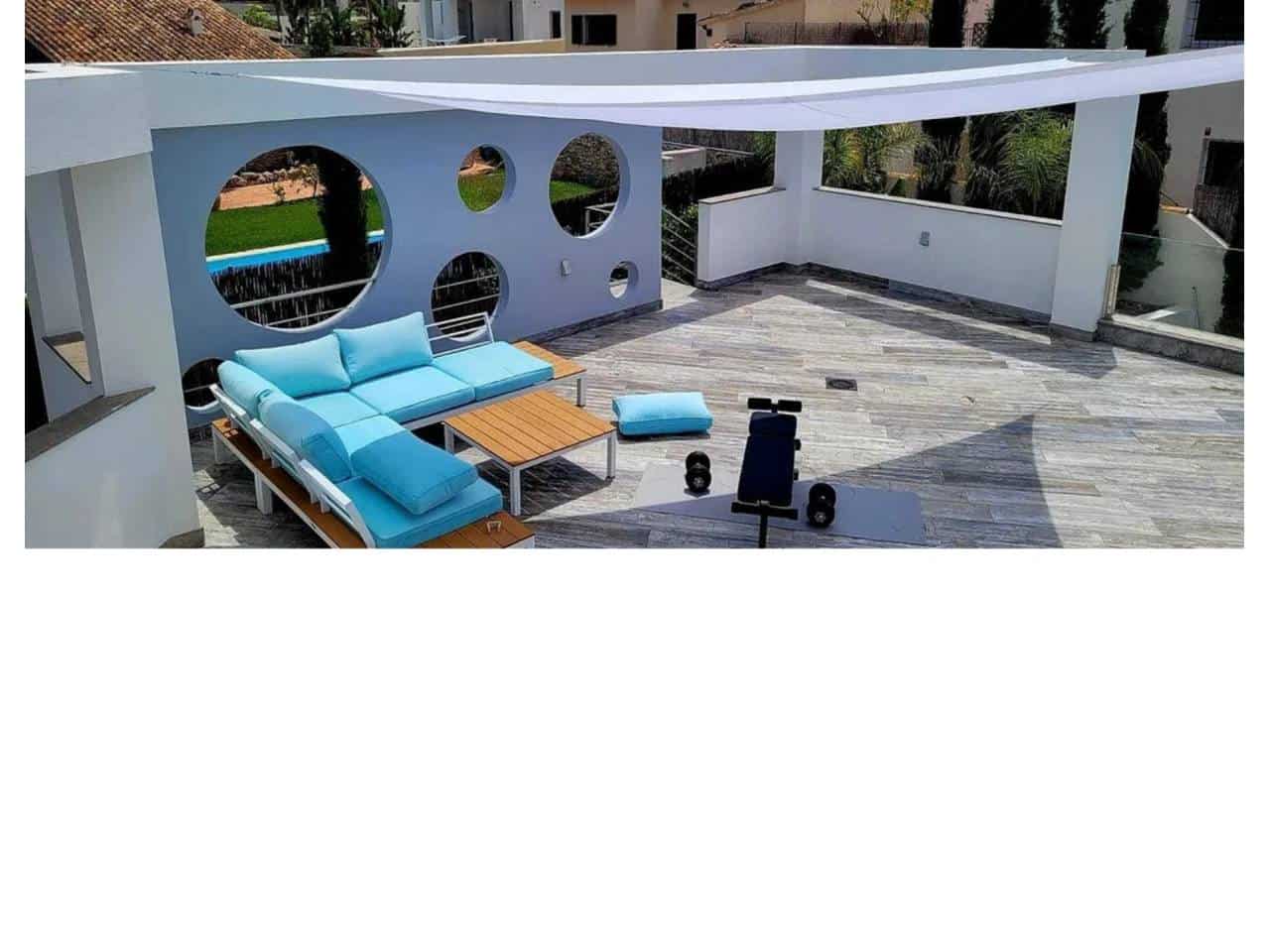 4 makuuhuone Huvila myytävänä paikassa Moraira mukana uima-altaan 
autotalli - 1 450 000 € (Ref: 7784312)