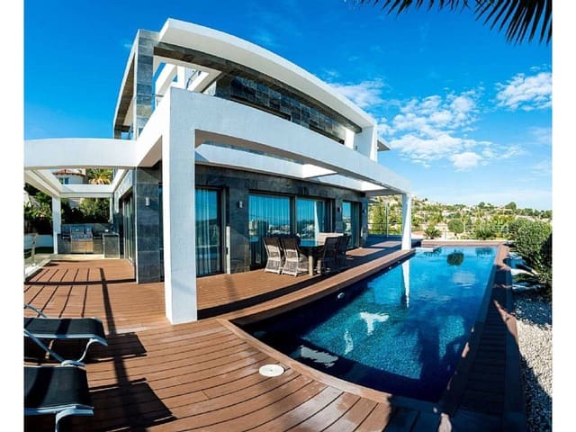 4 soveværelse Villa til salg i Canuta, Calpe / Calp med swimmingpool garage - € 1.890.000 (Ref: 8267437)