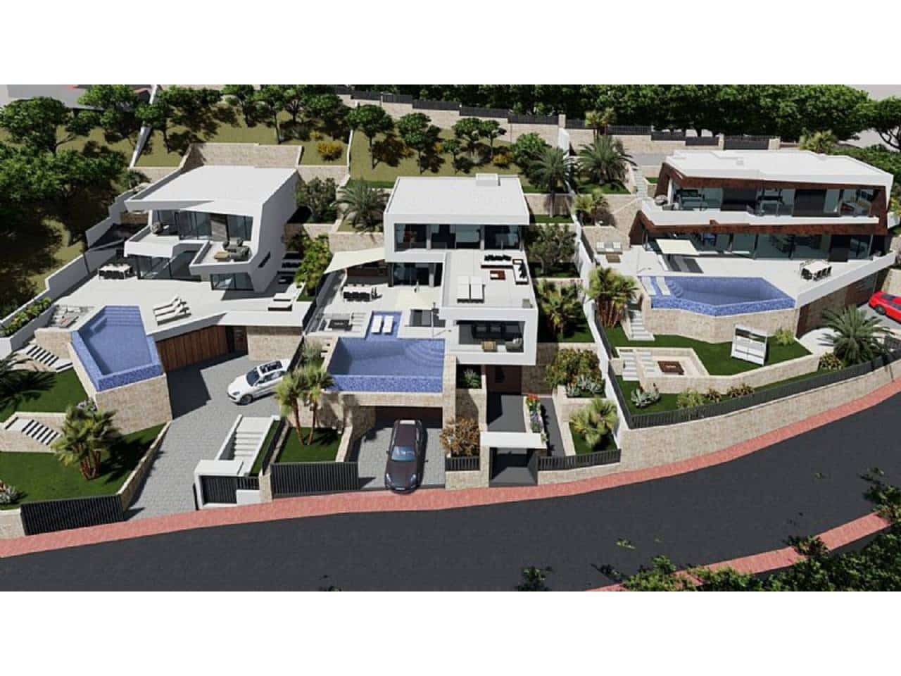 Chalet de 4 habitaciones en Calpe / Calp en venta con piscina garaje - 1.550.000 € (Ref: 8302269)