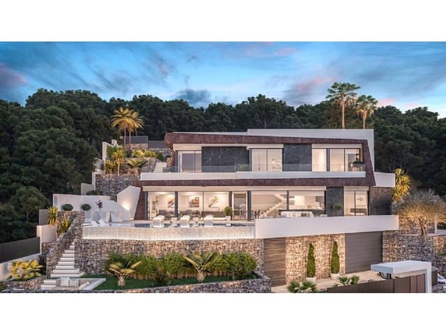 Chalet de 4 habitaciones en Maryvilla, Calpe / Calp en venta con piscina garaje - 1.550.000 € (Ref: 8302269)