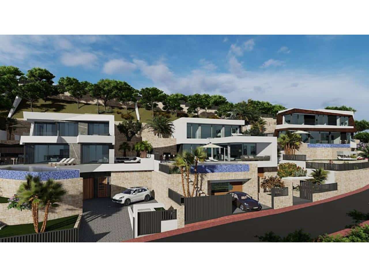 Chalet de 4 habitaciones en Calpe / Calp en venta con piscina garaje - 1.550.000 € (Ref: 8302270)