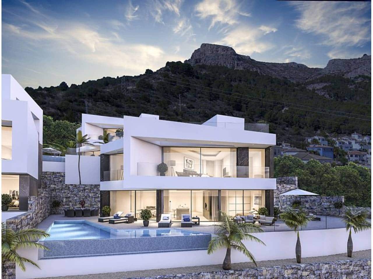4 Zimmer Villa zu verkaufen in Calpe / Calp mit Pool Garage - 1.850.000 € (Ref: 8304855)
