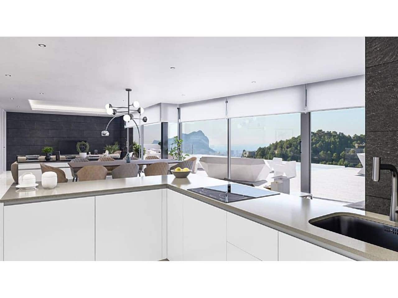 4 soveværelse Villa til salg i Benissa med swimmingpool garage - € 2.200.000 (Ref: 8306081)