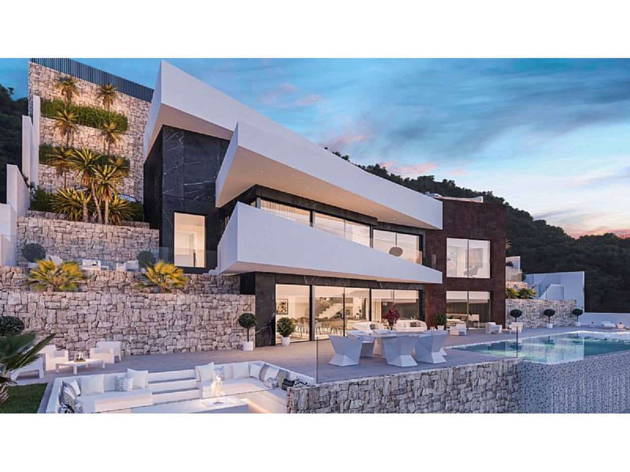 4 soveværelse Villa til salg i Benissa med swimmingpool garage - € 2.200.000 (Ref: 8306081)