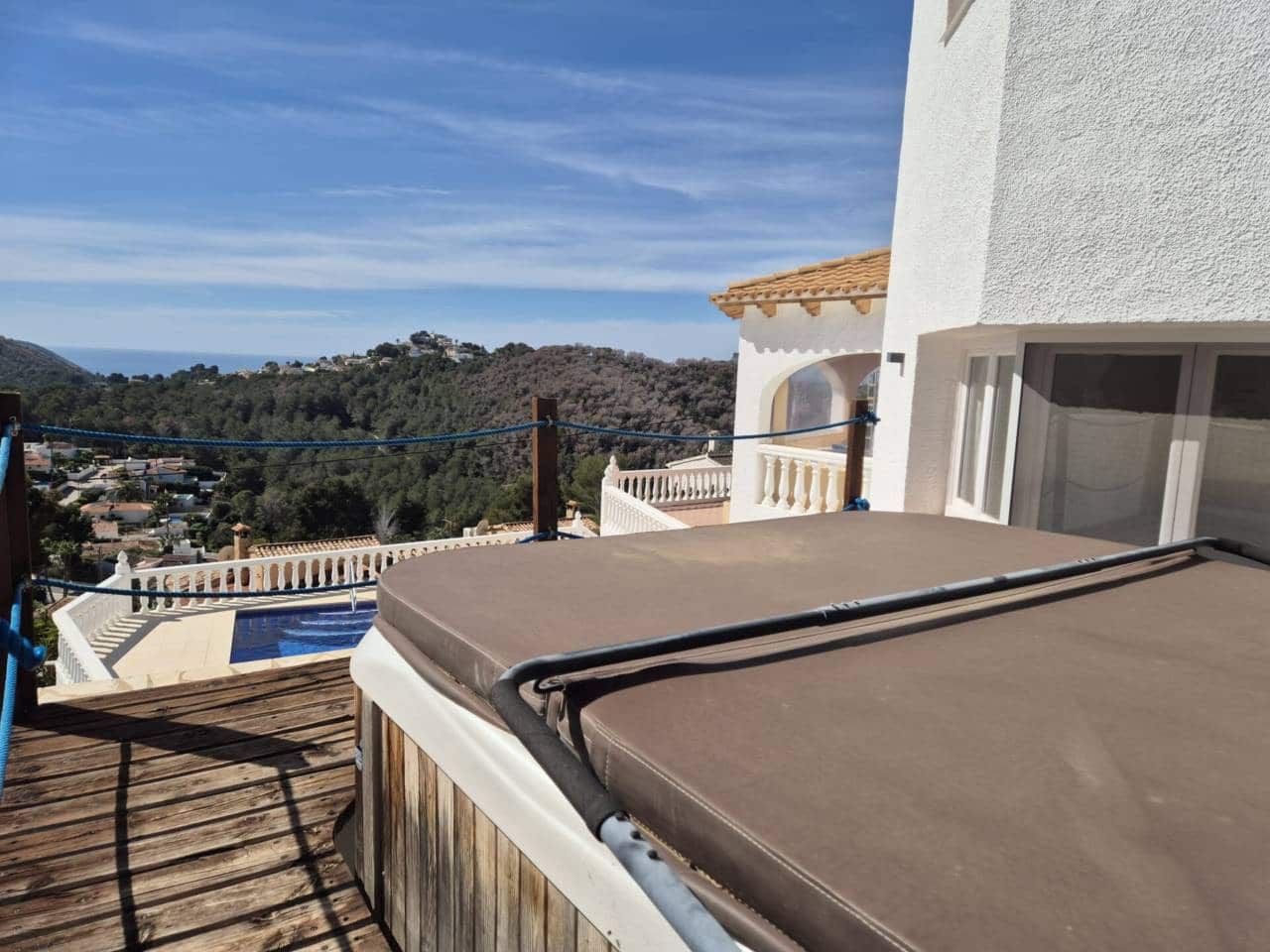 4 sypialnia Willa na sprzedaż w Moraira z basenem garażem - 980 000 € (Ref: 8907110)