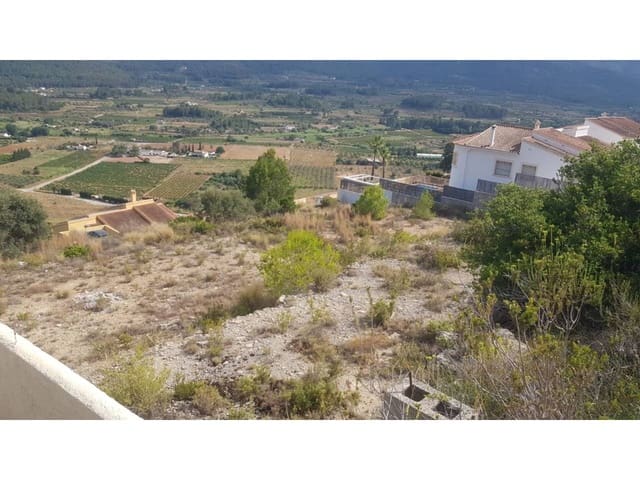 Tontti myytävänä paikassa Jalón / Xaló - 65 000 € (Ref: 8964117)