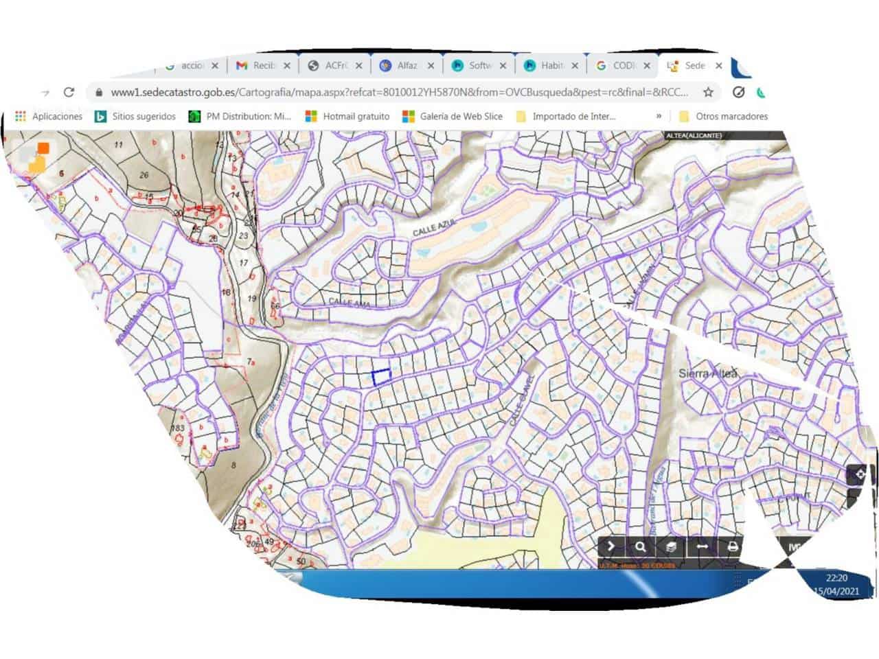 Bouwgrond te koop in Altea la Vella - € 112.000 (Ref: 9002470)