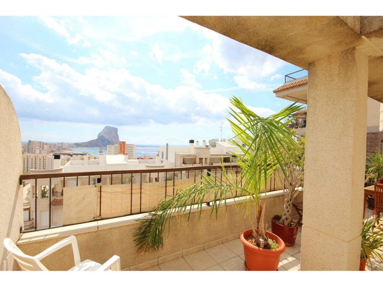 1 makuuhuone Asunto lomavuokrausta paikassa Calpe / Calp mukana uima-altaan - 1 050 € (Ref: 9002473)