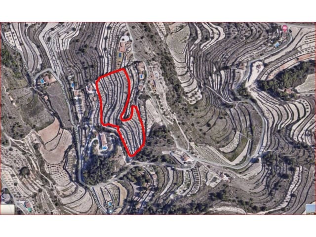 Tontti myytävänä paikassa Benissa - 180 000 € (Ref: 9047231)