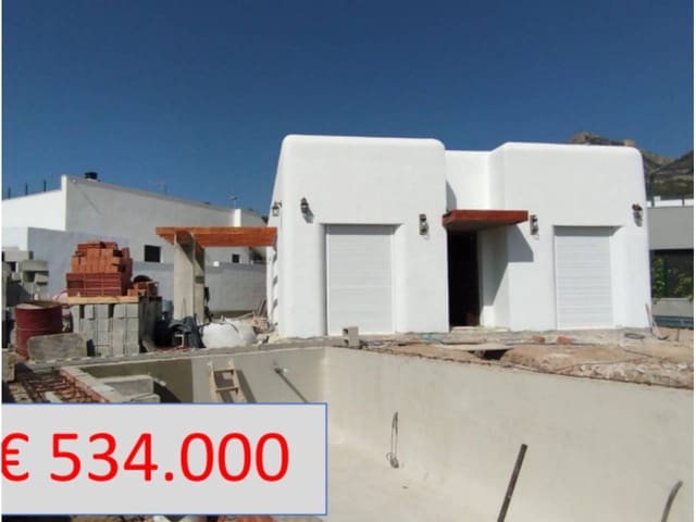 3 Zimmer Villa zu verkaufen in Polop mit Pool Garage - 534.000 € (Ref: 9104180)