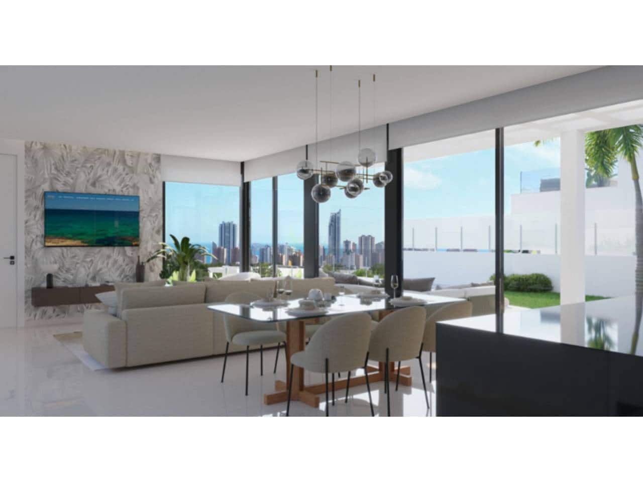 4 Zimmer Villa zu verkaufen in Finestrat mit Pool Garage - 1.150.000 € (Ref: 9665728)