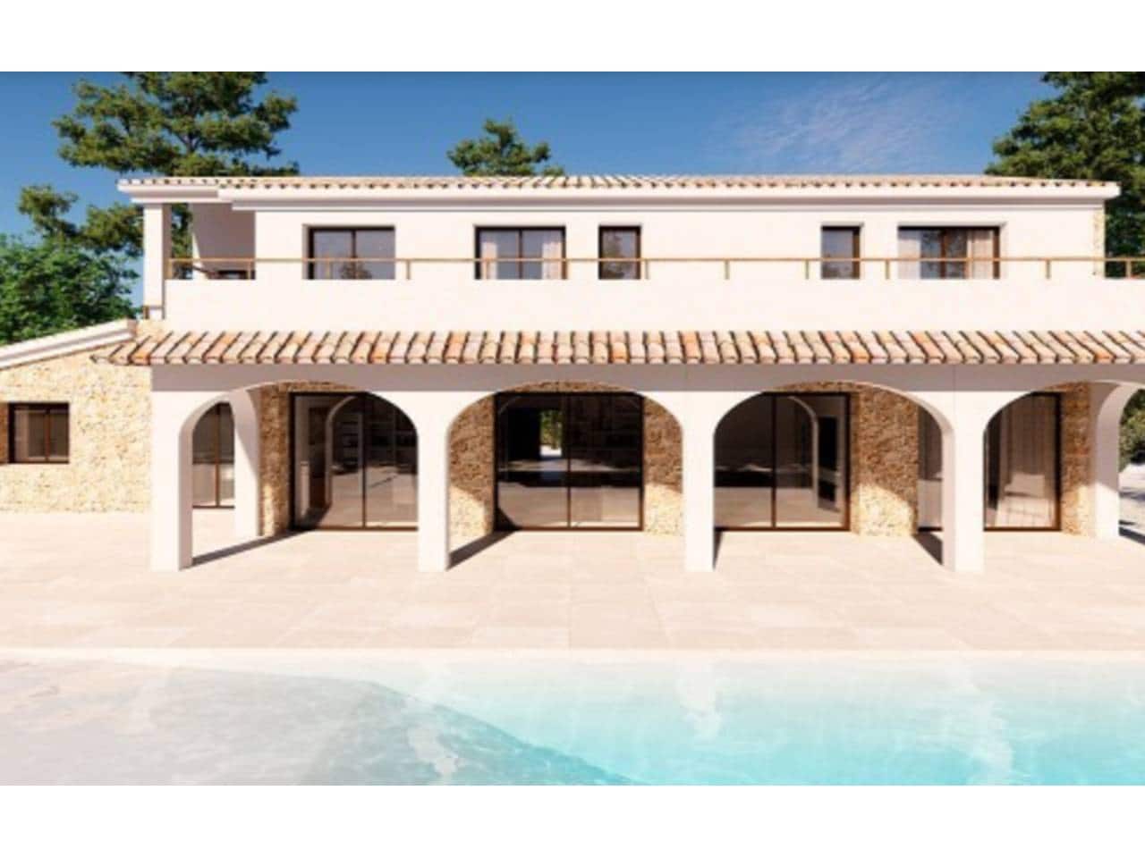 4 soveværelse Villa til salg i Benissa med swimmingpool - € 2.500.000 (Ref: 9689924)