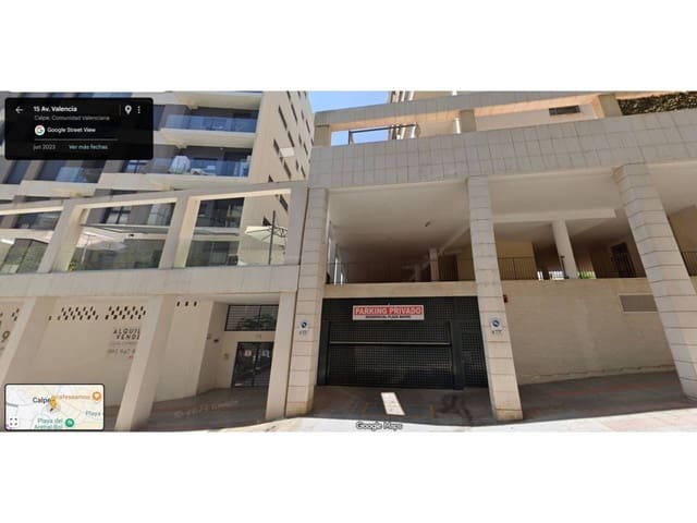 Garage zu verkaufen in Calpe / Calp - 28.000 € (Ref: 9812929)