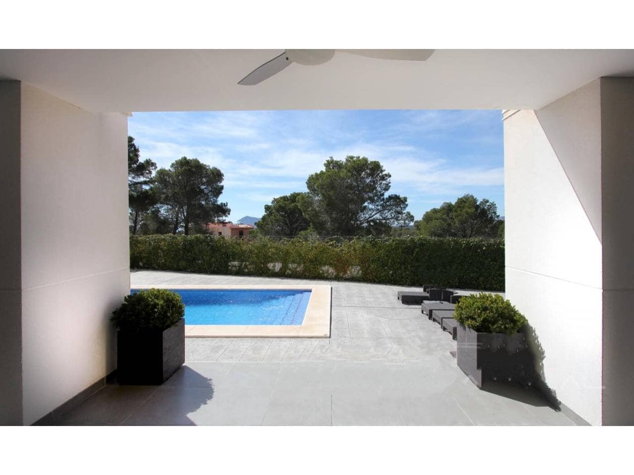 4 soverom Villa til leie i Altea med svømmebasseng garasje - € 5 000 (Ref: 9854741)