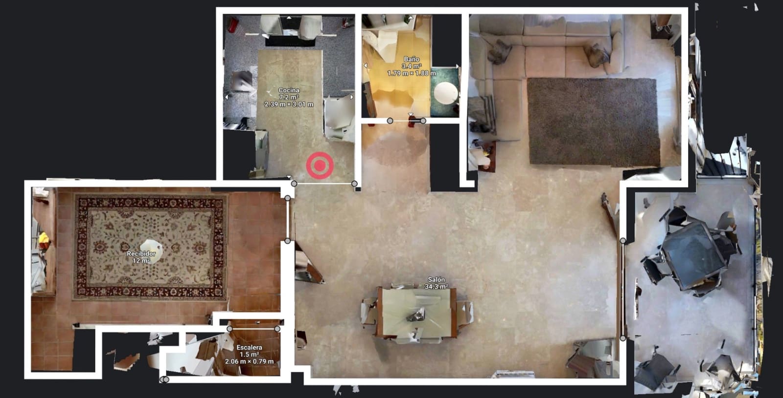 3 makuuhuone Rivitalo myytävänä paikassa Almunecar mukana uima-altaan 
autotalli - 355 000 € (Ref: 8868828)