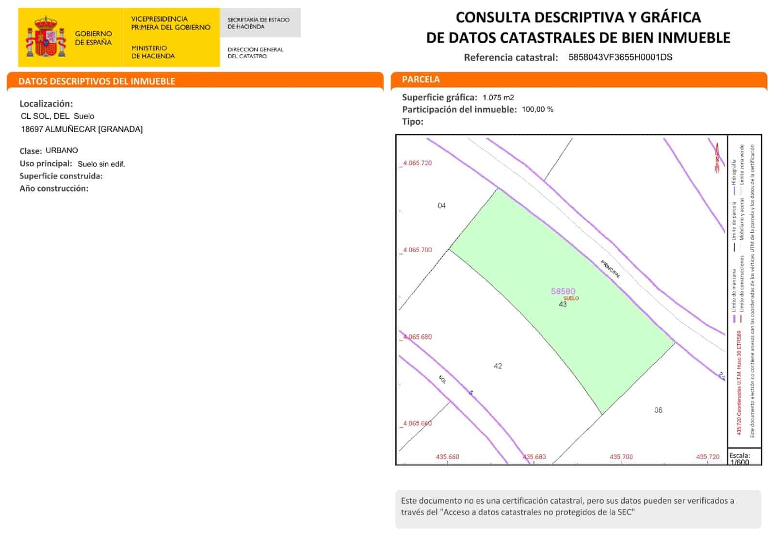 Byggegrund til salg i Cotobro - € 180.000 (Ref: 8891527)