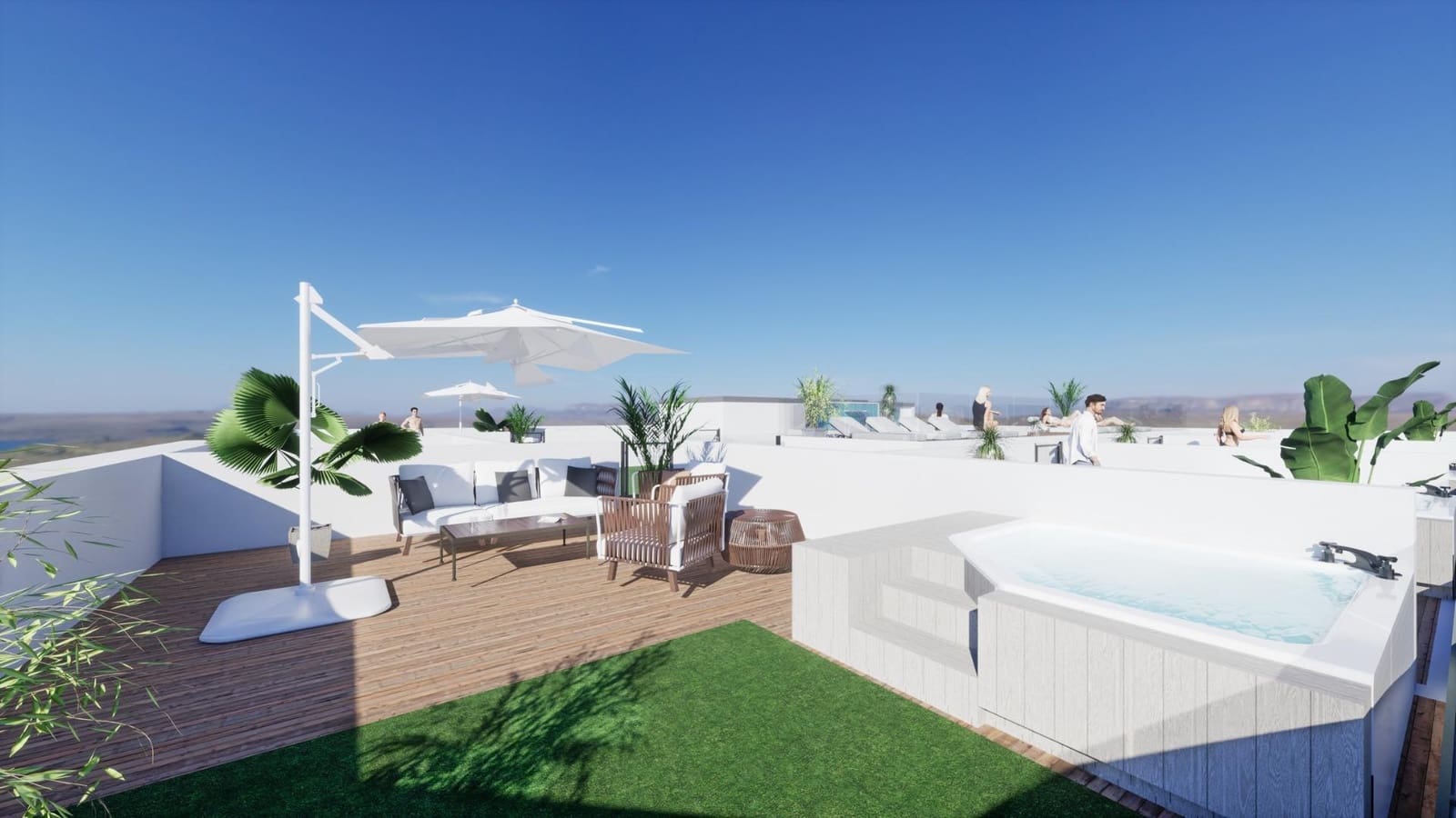 2 camera da letto Attico in vendita in Torrevieja con piscina - 469.000 € (Rif: 10008247)