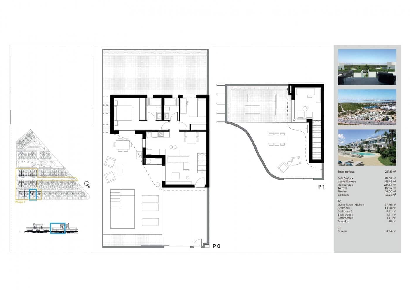 3 sypialnia Willa na sprzedaż w Torrevieja z basenem garażem - 414 000 € (Ref: 8742525)