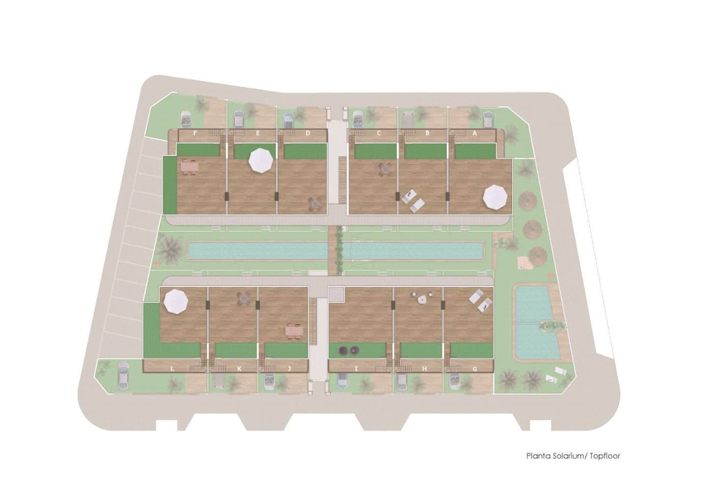 2 Zimmer Bungalow zu verkaufen in Pilar de la Horadada mit Pool Garage - 257.900 € (Ref: 8752023)