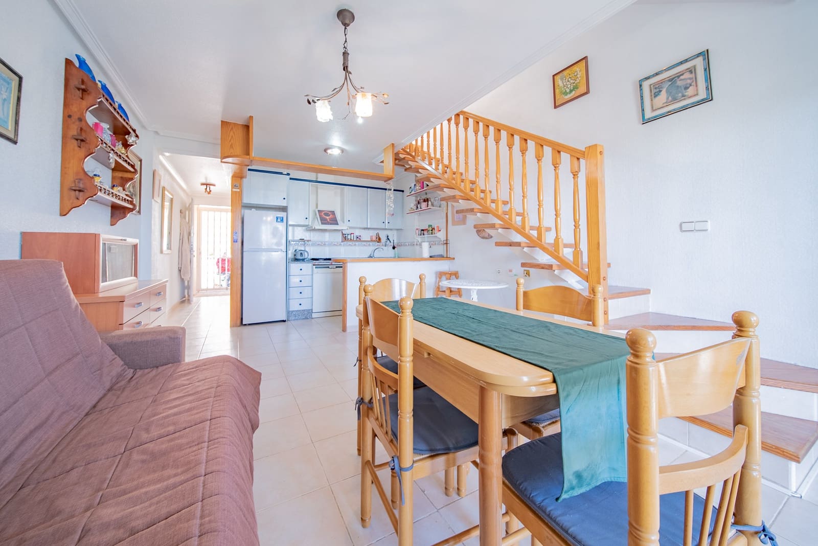 2 sypialnia Dom na sprzedaż w Cabo Cervera z basenem garażem - 180 000 € (Ref: 9132019)