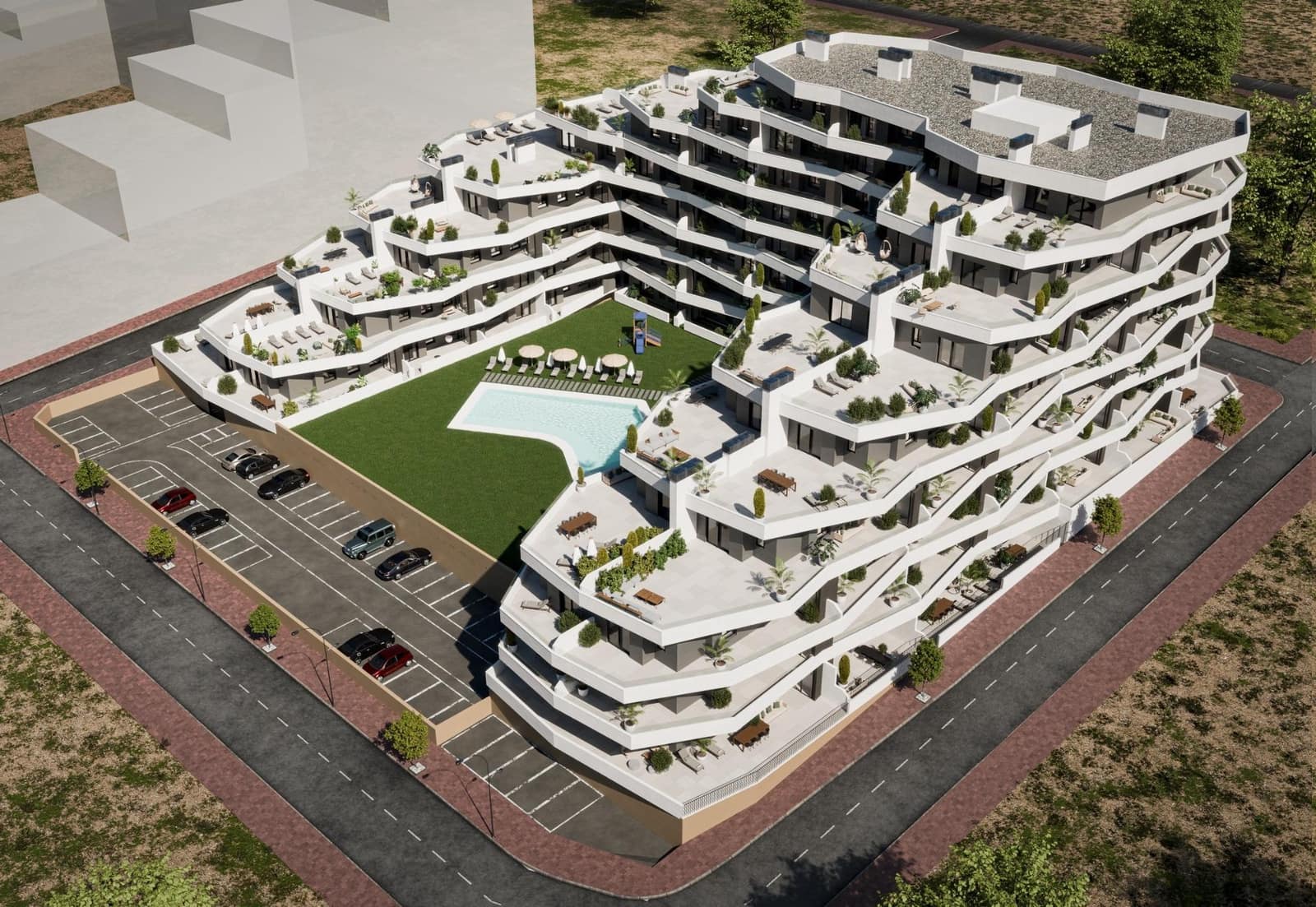 3 soveværelse Penthouse til salg i San Miguel de Salinas med swimmingpool garage - € 349.990 (Ref: 9189467)