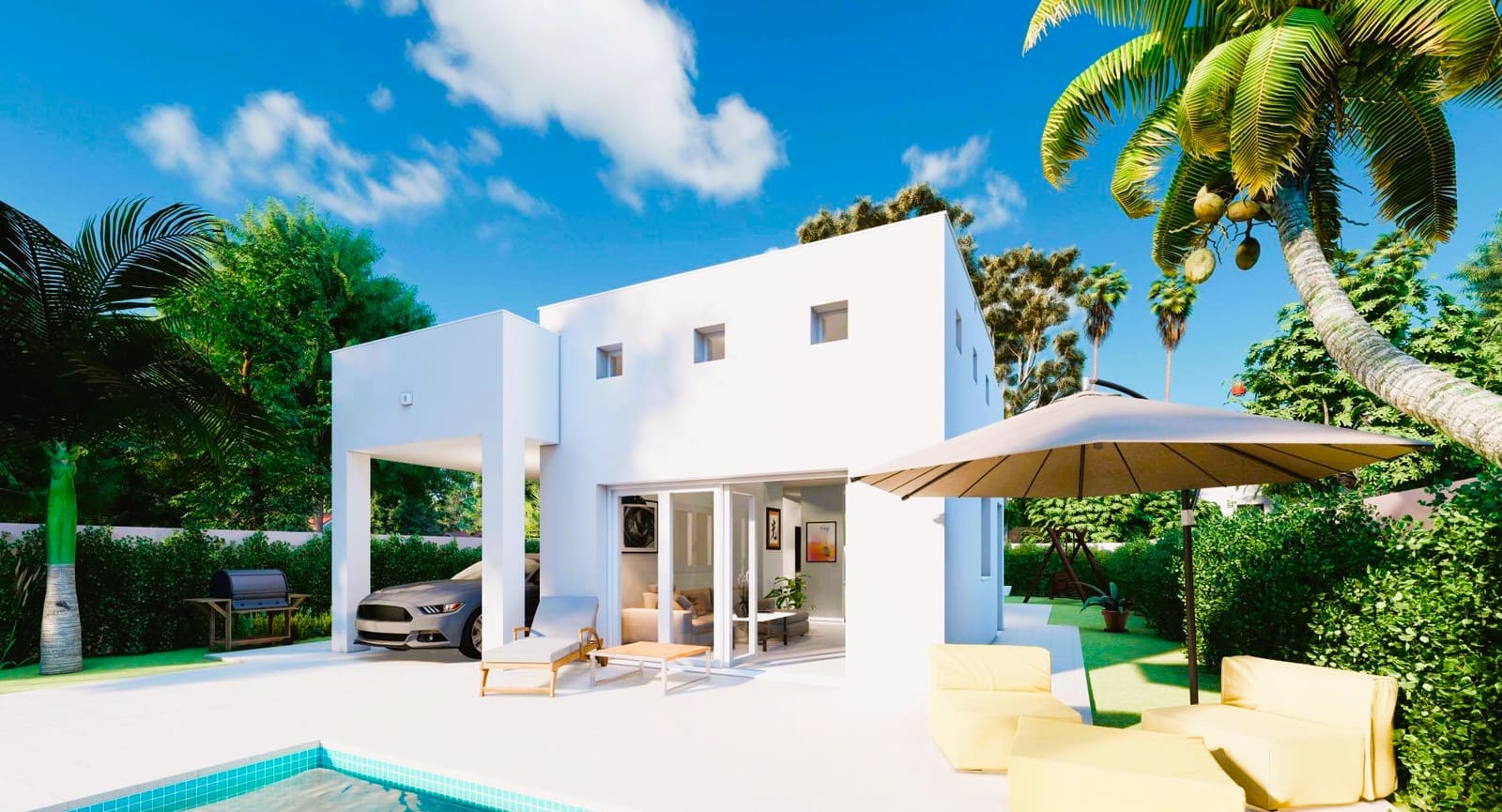 3 quarto Moradia para venda em Los Alcazares com piscina garagem - 361 500 € (Ref: 9198771)