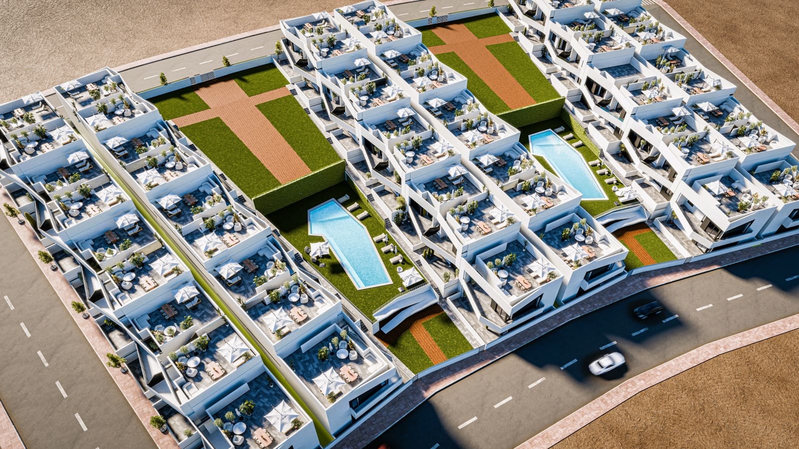 2 camera da letto Attico in vendita in San Miguel de Salinas con piscina - 219.900 € (Rif: 9204070)